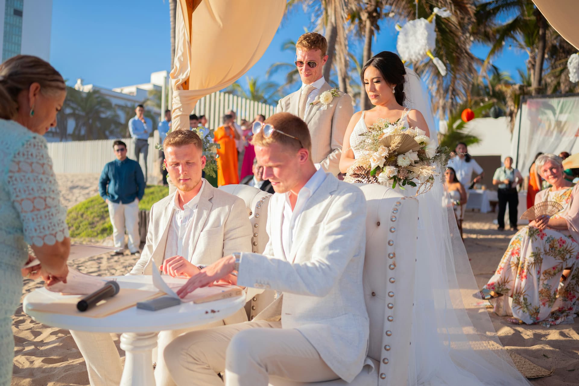 Wedding couple