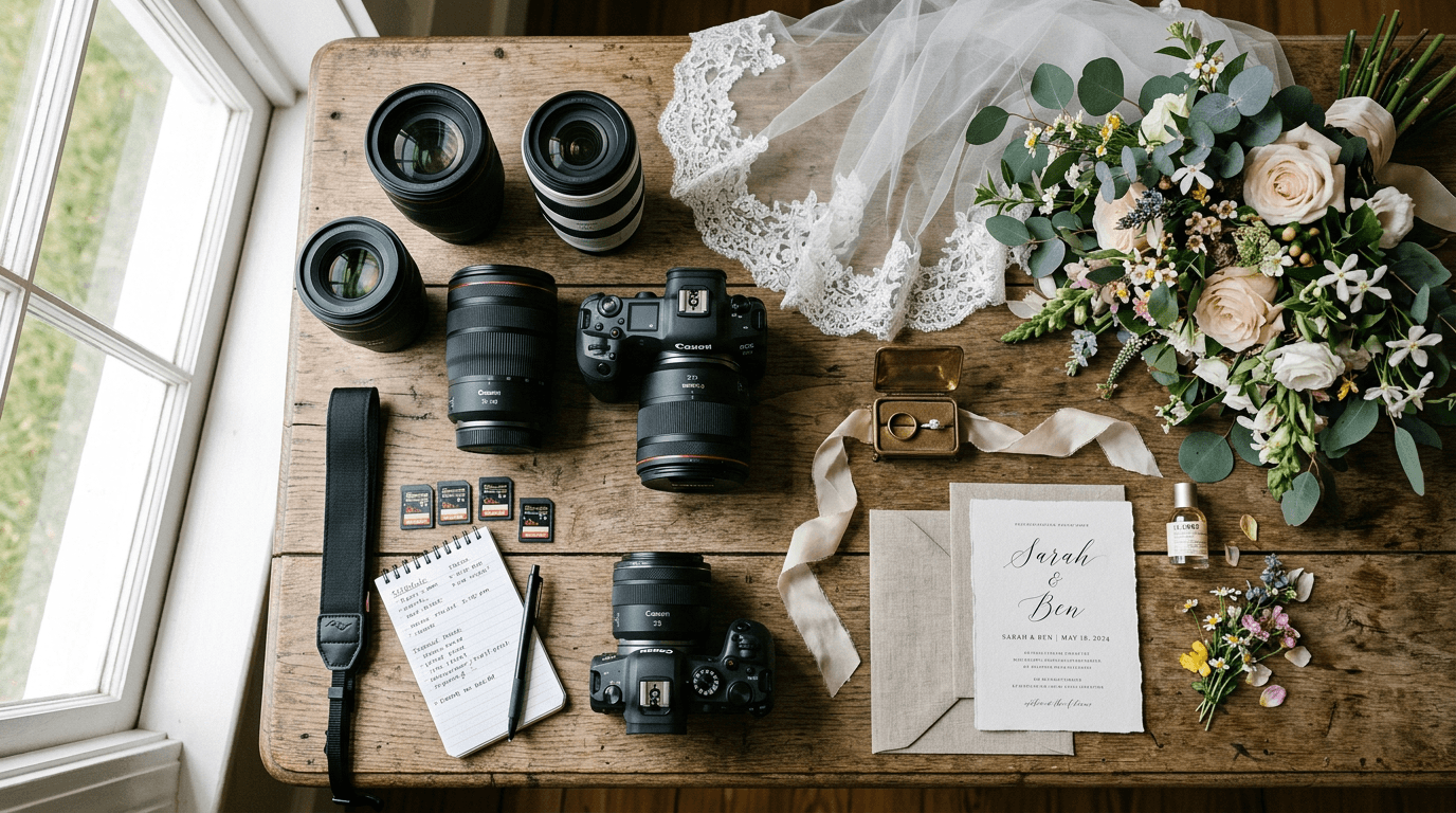 Melhores Lentes para Fotografia de Casamento em 2026