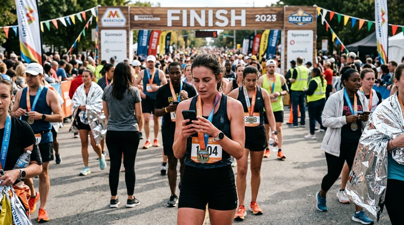 Como Compartilhar Fotos de Corrida Para os Corredores Se Encontrarem Rápido
