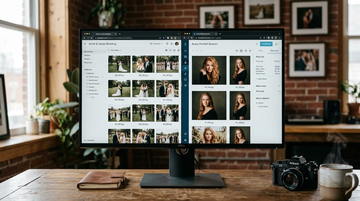 Pixieset vs ShootProof: Qual Vence em 2026?